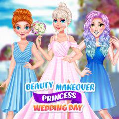 play Beauty Makeover Princess Wedding Day