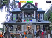 play Scary Yard Halloween House Escape