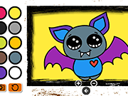 play Easy Kids Coloring Bat