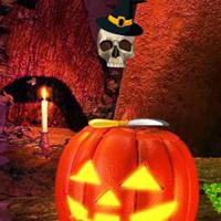 Golden Halloween Pumpkin Escape