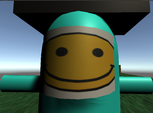 play 3D Object That Interacts With Environment And Ui