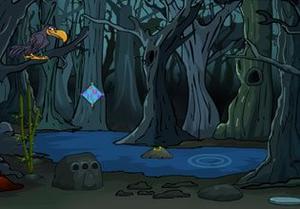 play Halloween Creepy Forest Escape (Games 4 Escape