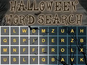 play Halloween Word Search