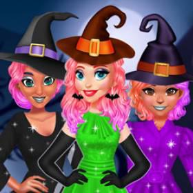 play Princesses Witchy Dress Design - Free Game At Playpink.Com