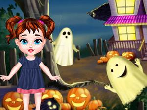 play Baby Taylor Halloween House