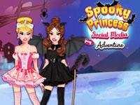 Spooky Princess Social Media Adventure