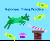 play Flying Reindeer Practice