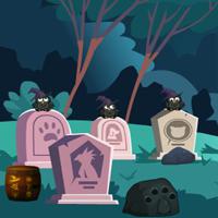 play G4E Halloween Cemetery Escape