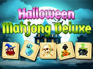 play Halloween Mahjong Deluxe