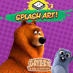 Grizzy & The Lemmings Splash Art!