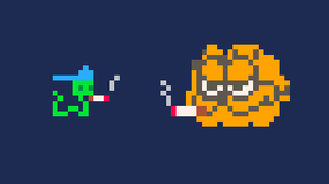 play Smoking With Garf