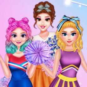 play Princess Cheerleader Look - Free Game At Playpink.Com