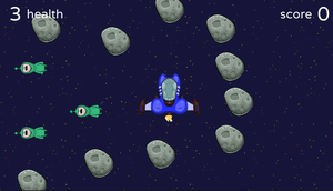 play Unity Space Game Assignment