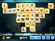 play Halloween Mahjong Deluxe