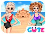 play Princess Summer Sand Castle