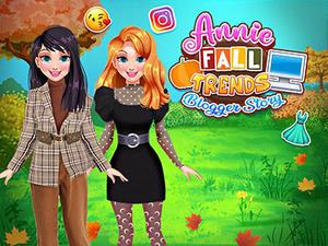 play Annie Fall Trends Blogger Story