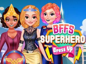 play Bffs Superhero Dress Up