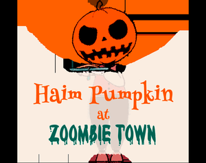 Haim Pumpkin At Zoombie Town