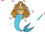 play Kawaii Mermaids Coloring Book