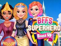 play Bffs Superhero Dress Up