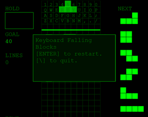 play Keyboard Falling Blocks