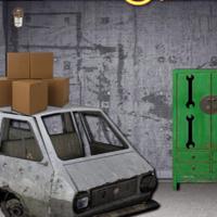 play Ekey Garage Machine Room Escape