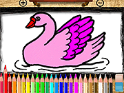 play Bts Swan Coloring Book