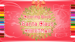 Coloring Book Santa Claus Christmas