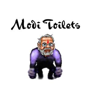 play Help Modi Collect The Toilets