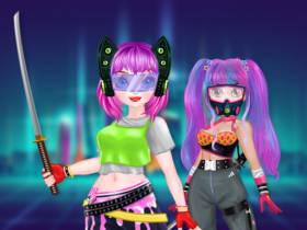 play Princess Cyberpunk 2200 - Free Game At Playpink.Com