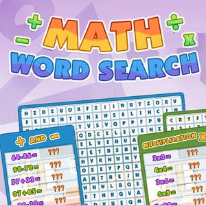 play Math Word Search