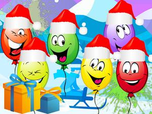 play Christmas Balloons Bursting