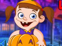 play Unattractive Pumpkin Girl Escape