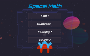 play Space! Math