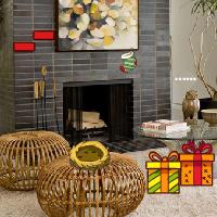 Gfg Modern Fireplace Christmas Escape