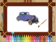 play Retro Cars Coloring