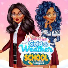 Princesses Cold Weather School Outfits