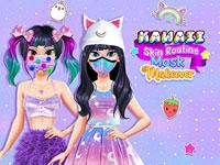 play Kawaii Skin Routine Mask Makeover