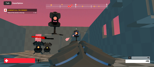 play Fps Microgame - Turret Rampage