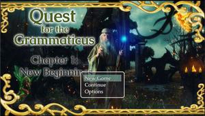 play Quest For The Grammaticus Chp 1