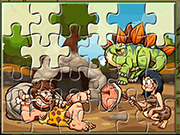 play Caveman Jigsaw