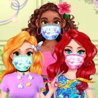 play Diy Princesses Face Mask