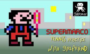 play Supermarco Tennis Practice With Girlfriend