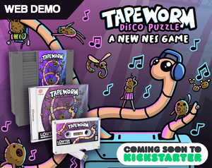 play Tapeworm Disco Puzzle Demo