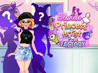 play Blonde Princess Artist Spell Factory