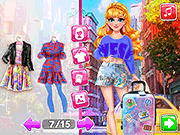 play Around The World: Blonde Princess Fashionista