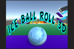 play Ice Ball Roll 3D