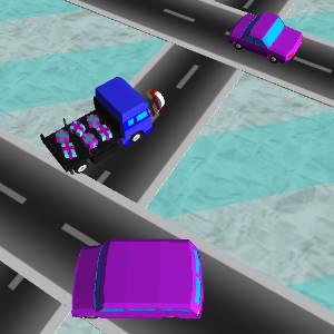 play Traffic Run Christmas