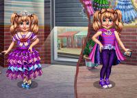 play Little Girl Superhero Vs Princess