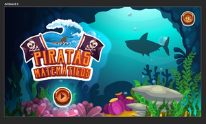 play Piratas Matematicos Raízes E Potencias